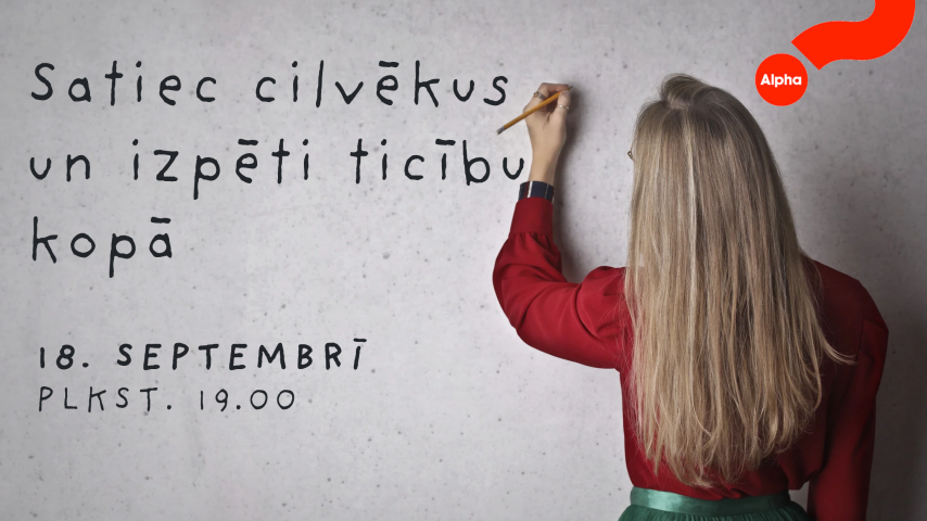Alfa kurss 18.septembrī